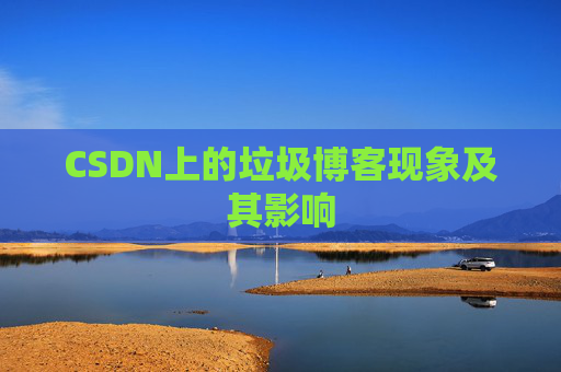 CSDN上的垃圾博客现象及其影响